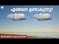 How Rain and Snow Form Water Cycle Evaporation Condensation Explained I Animation
