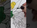Disney Fairy Tinker Bell Coloring Book Page