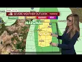 Severe weather returns for Sunday