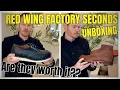 Are Red Wing Factory Seconds Worth it A look at the Blacksmith and Shop Moc Oxford