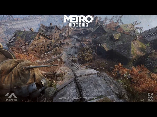 GDC 2018 Tech Demo - NVIDIA RTX Real-Time Ray Tracing in Metro Exodus