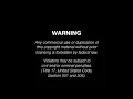 Lionsgate Home Entertainment FBI Warning screen 2006