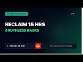 Minimalist Productivity 5 Hacks That Reclaim 15 Hours a Week