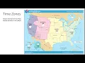 Elapsed Time and Time Zone 6th Grade