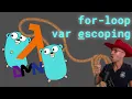 For loop variable scope vs closures GoLang and DMN FEEL