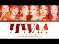 (G)I-DLE ((여자)아이들) - 'HWAA' (English Version) (Color Coded Lyrics)