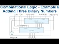44 3bit binary adder - 2 stage binary adder