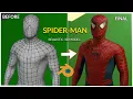 How I Created Tobey Maguire Spider-Man 3D Model