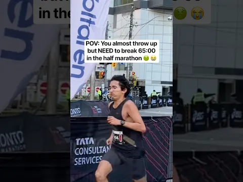 Nearly Throwing Up At The Finish ๐คฎ