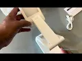 LOWES foldable table lamp
