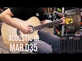 Acoustic IR Mar D35 Playthrough Demo Martin D35