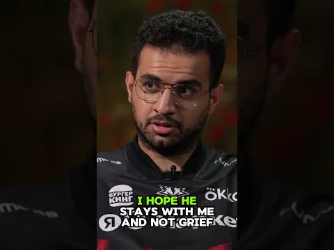 Ammar: "I hope he doesn't grief me, and I won't grief him" ๐ #Dota2 #Tundra #Yandex