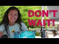 Register for Classes by November 30