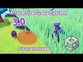 Unity I made an even better Interactive Grass Shader Tool
