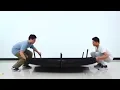 mainstays pillow top futon assembly