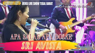 apa salae apa dosae cover sri avista versi live show nms tegal barat jateng 2022