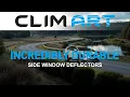 Clim Art Shatterproof Window Deflectors