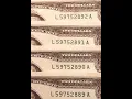 US Consecutive Serial Numbers - Valuable United States 2 Bills