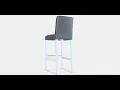 BERGMUND Bar stool with backrest 2 3DModel WebAR