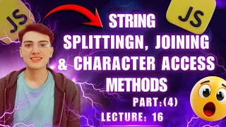 JavaScript String Methods Explained split concat charAt more