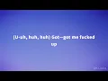 Odetari & 6arelyhuman - GMFU (Lyrics)