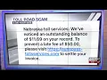 Nebraska DOT warning of toll road text scam