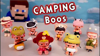 Monboo Camping Diary Blind Box Figures CASE UNBOXING