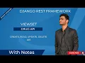 ViewSet in Django Rest Framework with Notes