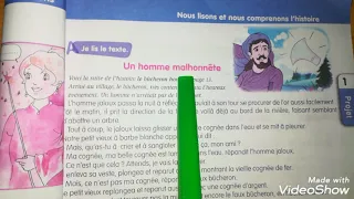 سنة ثانية متوسط لغة فرنسية صفحة 29 Français 2am Page 29 L Homme Malhonnête 