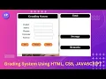 How to Create a Grading System Using JavaScript