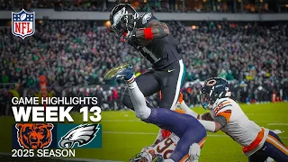 Chicago Bears vs Philadelphia Eagles Game Highlights 2025 NFL Season Week 13