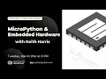 MicroPython Embedded Hardware