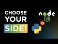 Python VS Node JS should they really be compared