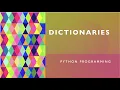 FREE IT EDUCATION Python programming lang Lecture 14 - 1 Remove Loop Copy and Nested Dictionaries