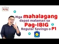 Download Lagu Vince Rapisura 2582: Mga mahalagang dapat malaman sa Pag-IBIG Regular Savings o P1