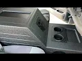 Dodge Ram 94-01 Center Console 8 Subwoofer Box Ported With 6 5 Speaker Cutout