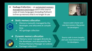 Understanding Python Memory Management Chelsea Dole