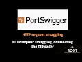 HTTP request smuggling obfuscating the TE header