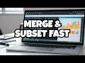 How To Merge and Subset NetCDF Files In Seconds