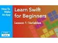 Learn Swift for Beginners Lesson 1 - Variables Swift 5 compatible