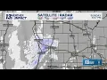Radar shows heaviest snow settling over Ottawa County Sunday evening