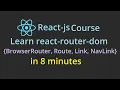 Learn React Router - Navigation Parameters in 8 minutes simply explained