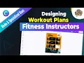 Designing Engaging Workout Plans with Canva Fitness Instructor Guide