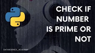 Top 100 Python Interview Questions Python Programming Check if Number is Prime or Not in Python