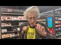 Piers Corbyn team visit Aldi s cashless Shop Go store in Greenwich - KEEP CASH KEEP FREEDOM