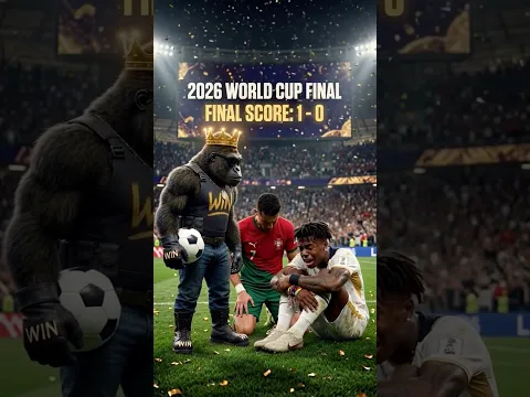 👑 Win поддерживает Ronaldo и iShowSpeed в матче Испания 1:0 Португалия