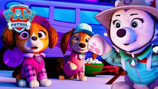 As Meninas Vão Numa Viagem de Acampamento ao Ártico! ⛺🐻 | Patrulha Pata