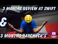 3 Month Paycheck 3 Month REVIEW Swift Transportation Rookie Trucking Life