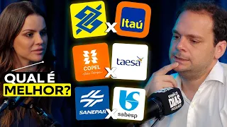 PING PONG AÇÕES: SANEPAR vs SABESP | TAESA vs COPEL | BB vs ITAÚ | BB SEGURIDADE vs PORTO SEGURO