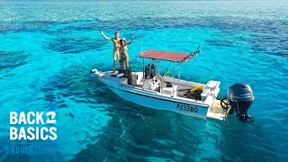 DAY 89 AT SEA SURVIVING FROM OCEAN| Sharks Attack Fish While Fishing & Spearfishing (Ep: 30)